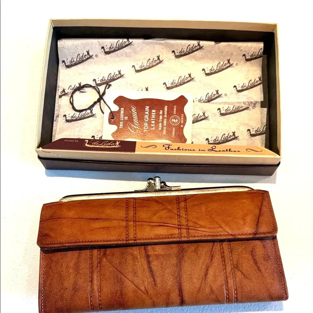 Brown di Lido Leather Wallet